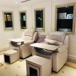 -孔雀手美甲美睫护理