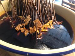 -拈签一笑黄牛肉辣卤串串