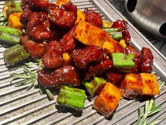 牛肉粒炒年糕-桂满陇天书(南京德基旗舰店)