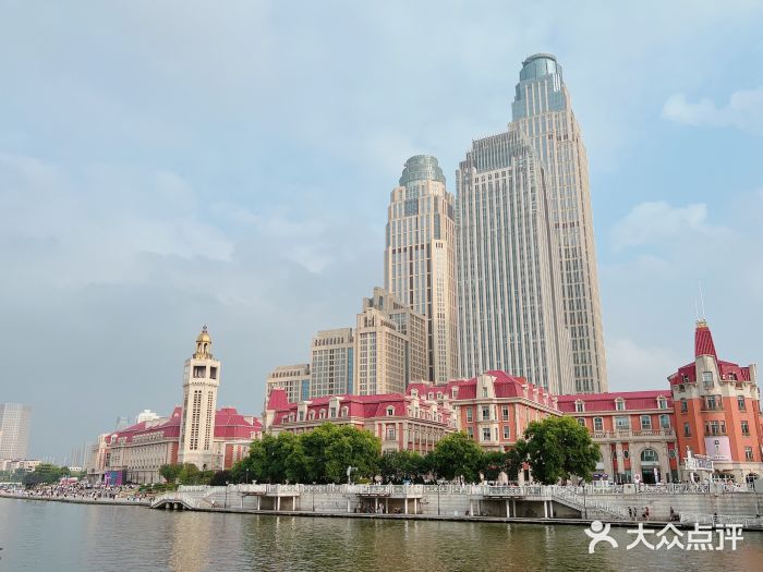 天津之眼摩天轮图片