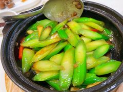 啫啫虾酱芥兰-蔡澜点心·粤菜(月星环球港店)