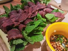 薄荷牦牛肉-缘生态云南菜·野生菌庭院餐厅(华侨城店)