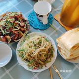 配着豆角丝，很棒，口感有层次