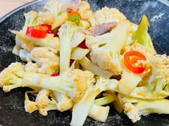 干锅有机花菜-溪林小馆(浦江城市生活广场店)