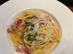 蛋黄忌廉汁烟肉意面-Bistro 63 创意融合料理(广粤天地店)
