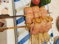 金针菇培根串-上户日本料理(北仑富邦店)