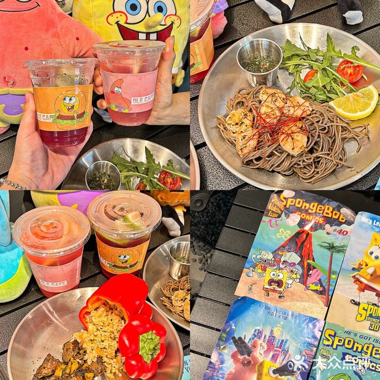 广州📍海绵宝宝主题咖啡店🧽也太可爱了叭‼