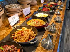 自助取餐区-万达瑞华酒店美食汇自助餐厅(楚河汉街店)