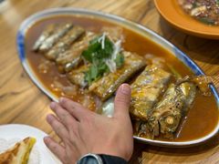 家焖渤海大刀鱼-小船渔村•大连菜•大连焖鱼(明泽街店)
