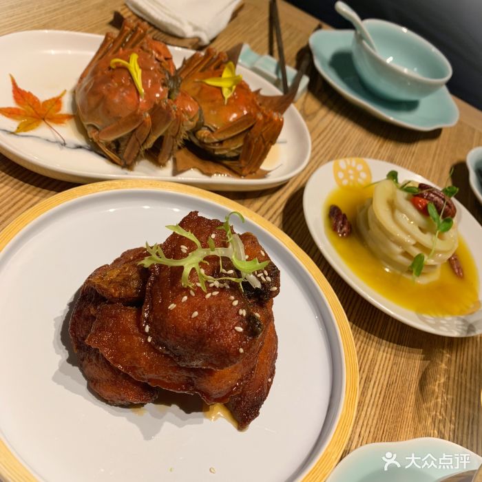 蘭軒村莊食坊(安縵法雲店)-桂花燻魚圖片-杭州美食-大眾點評網