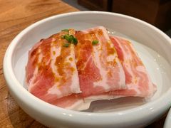 调味猪五花-九田家黑牛烤肉料理(三墩店)