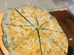 菠菜香菇馅饼-福慧慈缘素食餐厅(王府井店)
