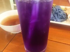 -蝶豆花蓝面条