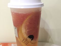 满杯红柚-喜茶(上海正大广场店)