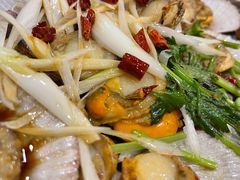 油泼扇贝-老东镇啤酒屋海鲜加工·蒸汽海鲜·海鲜烧烤(台东店)