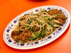韭菜炒猪肝-拉面莊夢語＆中华料理八椿