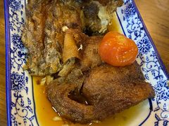 苏式爆鱼-孙盛兴奥灶面馆·蟹黄面·三虾面(山塘街总店)