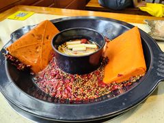 菌汤子母锅-蜀家渝重庆火锅(南屏街店)