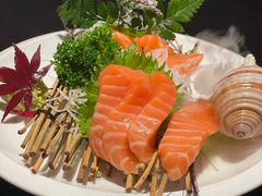 三文鱼刺身-山上下日本料理(万象城店)