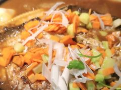 蒜香味凌波鱼-探鱼·鲜青椒爽麻烤鱼(苏宁广场店)
