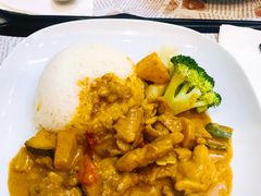 黄咖喱鸡排饭-幸运茶餐厅(龙海商业广场店)