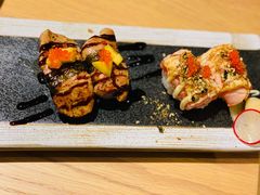芒果厚肝握寿司-大和食乐·鲜和牛酸汤火锅(环宇荟店)