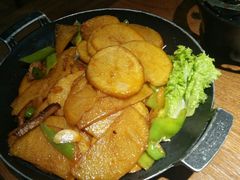 干锅土豆片-川人百味(金安中央大街店)