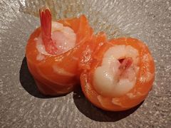 三文鱼荔枝甜虾卷-筱田の食堂·izakaya(淮海中路店)