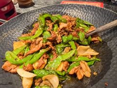 辣椒炒土猪肉-洞庭土菜馆(天河北总店)