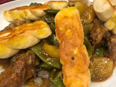 排骨豆角粘卷子-7号院家宴.烧鸽子(门头沟店)