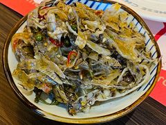 藤椒卷卷小鱼皮-仙隐小鹿中華の日料(荣民龙首广场店)