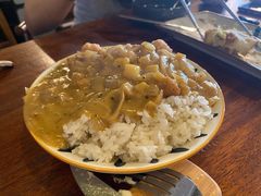 酸奶咖喱鸡块饭-食戟