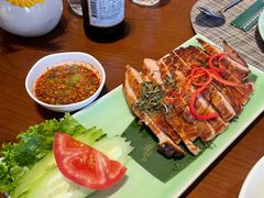 炭烧猪颈肉-mango tree芒果树泰国餐厅(青岛万象城店)