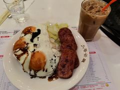 三支白猪仔餐肉套餐-大哥餐厅(西城花园店)