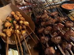 烤猪颈肉-烤匠麻辣烤鱼(环球中心店)