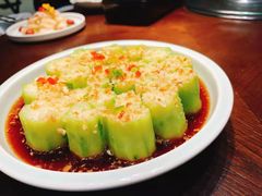 蒜茸蒸丝瓜-羲和雅苑•北京烤鸭(乐园道万象城店)