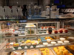 面包甜点陈列柜-托斯卡纳烘焙意大利餐厅(五天地店)