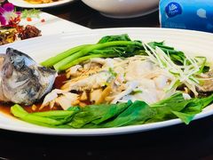野菜蒸鲈鱼-惠丰堂饭庄·烤鸭·京味菜(西北旺·唐家岭店)