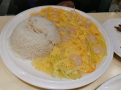 韭黄滑蛋虾仁饭-龙记烧腊茶餐厅(常德路店)