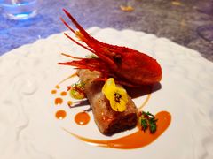 牡丹虾肉意式烩饭-九献·创意菜(亮马河饭店)