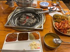 柞木菊花炭火-7年8班朝鲜族非遗美食(三钢里店)