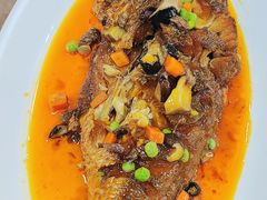 干烧大黄鱼-老回回饺子馆(海洋馆店)