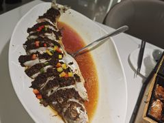 沙葱脆椒翘嘴鱼-3号仓库·创意中国菜(新世界城店)