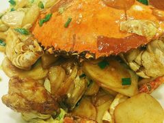 白蟹炒年糕-阿马蛋汤·宁波小海鲜(总店)