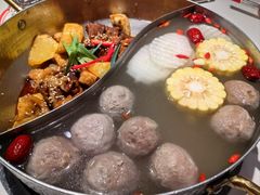熟牛肉丸-八合里牛肉火锅(上海世茂广场店)