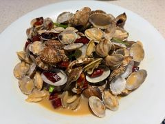 辣炒蛤蜊-船歌·鱼水饺青岛菜(金狮广场店)