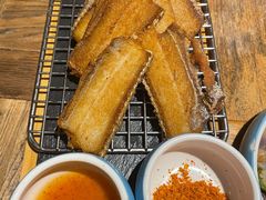 干炸带鱼-老头儿真传-老头儿油爆虾(胜利河美食街店)
