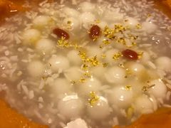 南瓜酒酿小圆子-玫瑰厅上海菜(兴国路店)