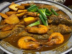 杂鱼一锅出-渔民船说·北塘海鲜·天津菜·海肠捞饭(北塘古镇店)
