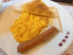 肠仔炒蛋多士-大哥餐厅(西城花园店)